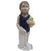 Royal Copenhagen / Elsa con paperella / porcellana - 1021678