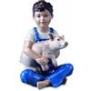Royal Copenhagen / Ragazzo con maiale / porcellana - 1249436