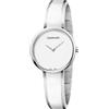 Calvin Klein Seduce / orologio donna / quadrante bianco / cassa acciaio / bracciale acciaio e resina bianca - K4E2N116