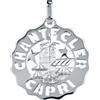 Chantecler / Logo / ciondolo piccolo piazzetta / argento - 38911