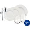 Villeroy & Boch / Wonderful World White 4 Friends / servizio tavola 36 pezzi