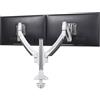 Chief Kontour K1C220W, supporto a colonna con altezza regolabile per 2 monitor