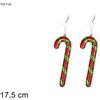 Due Esse Christmas Decorazione da Appendere a Forma di Bastoncini set da 2 pz Candy