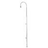 Doccia standard acciaio inox AISI 304 | ancoraggio incluso - 2 VERSIONI