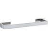 WENKO Turbo-Loc UNO Genova Shine - Portasciugamani da bagno in acciaio inox, 40 cm, per asciugamani da bagno o asciugamani, senza foratura, 41 x 4.4 x 7.6 cm, lucido