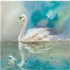 Biscottini Quadro su tela 62x62cm | Quadro soggiorno pittura ad olio | Quadri ufficio e per la casa