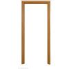 PORTE ITALIANE Kit telaio legno di passaggio bombato completo di mostrine per porte a soffietto Noce Tanganica Naturale Misura Esterno Telaio 87x213