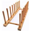 axentia Set taglieri in legno di bambù con supporto - Porta taglieri con 6  mini taglieri - Taglieri
