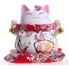Goodwei Maneki Neko - Salvadanaio con campane, in porcellana fine (M)