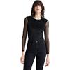 Desigual Body_Soft 2000 Black Camicetta, XL da Donna