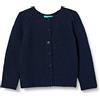United Colors of Benetton Maglia Coreana M/L 1076g5006 Maglia Coreana Manica Lunga, Blu Scuro 252, 82 Bambine e ragazze