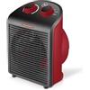 Virsus Termoventilatore Hermes portatile 1000-2000 watt 3632, misura 19x13x25 cm, basso consumo, 2 livelli di potenza, scaldino elettrico scaldabagno con funzione Caldo e Freddo, Vari Colori (rosso)