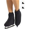 CALZITALY PACK 1/2 Copripattino Pattinaggio, Copri pattini Unisex, Pattinaggio Artistico, Skating, 70 DEN, Taglia Scarpa 28-42 | Made in Italy (Naturale+Nero, 28-32)
