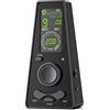 LEKATO Metronomo digitale con controllo del volume e manopola del tempo, metronomo elettronico con timer, ampio intervallo di tempo, battiti vocali per pianoforte, violino, ukulele e batteria (nero)