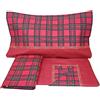 Generico Irge Completo Letto Matrimoniale sopra sotto e 2 federe made in italy Scozzese Tartan INTIMOEGIDIO