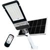 MAKA change your life quality MAKA Lampione con Pannello Solare Monocristallino Led Esterno con Palo Telecomando Leds Impermeabile Ip66 Faro Luce Fredda 6500K 12 Ore Autonomia Sensore Crepuscolare Stradale Giardino (300W new)