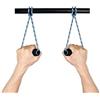 GREEN HILL manopole per trazioni chin up maniglie rotazione impugnatura con asola in corda Fitness Allenamento