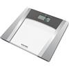Salter 9127 SVSV3R - Bilancia rileva-grasso con ampio display in vetro per misurare peso, grasso corporeo, acqua, massa muscolare e ossea, BMI e BMR, 10 utenti memorizzati, modalità atleta, 180 Kg