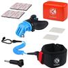 CAMKIX Surf Bocca e Cinghia Braccio Compatibile con tutte le fotocamere GoPro Hero e altre fotocamere con supporto compatibile - Vivavoce per gli sport d'azione dell'acqua