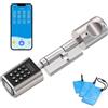 WE.LOCK Smart Door Lock Serratura Smart Doppio Motore Password e Bluetooth con Carta RFID, Facile da Installare