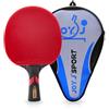 JOYJ Racchetta da Ping Pong Professionale con Custodia, Racchetta TT Con Gomma Approvata ITTF, Perfetta per Livello Intermedio E Avanzato, per Principianti e Intermedi