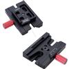 iShoot - Adattatore per treppiedi a sgancio rapido per convertire piastra Arca-Swiss a sgancio rapido utilizzato per RC RC2 standard treppiede a testa a sfera, compatibile con Manfrotto 200PL/410PL