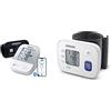 OMRON X4 Smart Misuratore di Pressione Arteriosa da Braccio digitale, Connessione Bluetooth & RS1 Misuratore di Pressione Arteriosa da Polso