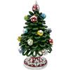 CERAMICHE CALTAGIRONE ALBERO DI NATALE IN CERAMICA SICILIANA CALTAGIRONE VERDE 30 CM
