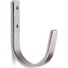 OrgaTech 2 x Ganci da Muro OrgaTech piatti 110 x 70 mm Porta-Attrezzi Gancio Attrezzo Gancio Multiuso