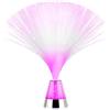 The Glowhouse, Ice Crystal, lampada in fibra ottica, altezza 34,3 cm, batterie incluse, rosa