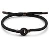 MVMT Braccialetto da Donna Collezione UPCYCLED ROPE BRACELET Colore Nero - 28200179