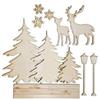 Sagoma in legno Kit Bosco Incantato