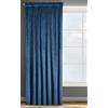 Eurofirany ROSA Tenda in Velluto con Fettuccia Arricciatenda - 1 Unità, Soffice, Pannello, Drappo Classico, Glamour, Elegante, Soggiorno, Camera da Letto, 290 g/m2, 135x300 cm, Blu Scuro