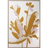 DRW Quadro su tela stampata rettangolare di un fiore multicolore 80 x 4 x 120 cm