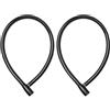 ABUS Serratura a cavo 3406K - Cavo in acciaio lungo 55 mm con rivestimento in plastica - Serratura per bicicletta con livello di sicurezza 1