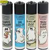 Clipper ACCENDINI CLIPPER GHOST BOOO PREMIUM & SPECIAL EDITION - SERIE COMPLETA DA 4 PEZZI LARGE
