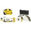 STANLEY STMT0-74101 Kit 38 utensili per la casa con borsa & STHT0-62113 Kit Serraggio, Set giraviti 42 pezzi