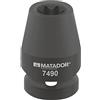 MATADOR Schraubwerkzeuge Matador Wiha - Inserto per cacciavite, TORX, 12,5 (1/2): e 20, 7490 0200 esterno