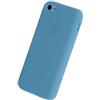 doupi PureColor Silicone TPU Case per iPhone 5C SolidFit all-Round della Protezione Guscio in Gomma Cover, Blue