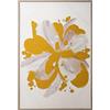 DRW Quadro su tela stampata rettangolare di un fiore multicolore 80 x 4 x 120 cm