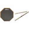 Evans Real Feel, Apprendimento Pad, 7 Pollici+ProMark TX5AW Bacchette in Hickory con Punta in Legno