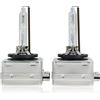 Car Passion Coppia lampade kit XENO xenon D1S 35w 6000k lampadina luce HID ricambio fari bulbi