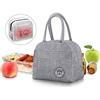 Ksvaye Borsa Pranzo, Borsa Termica Porta Pranzo Con Rivestimento Isolante a  Prova di Perdite Borsa Frigo Pranzo Ufficio per Lavoro Scuola Viaggi  Campeggio All'Aperto Picnic (grigio) : : Casa e cucina