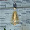 SD LUX Lampadina LED Vintage Sferica Grande 8W 450LM (Equivalente.40W), Lampadina Mega Decorativa Edison Dimmerabile Sovradimensionata Vetro Colorato, 2200K,E27 Bianco Caldo, 1 Confezione (ST164SL)