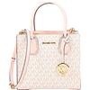 MICHAEL KORS MERCER MEDIUM MESSENGER CROSSBODY SATCHEL POWDER BLUSH MULTI