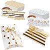 Yqhugbc 50 Pezzi Scatole Regalo per Cuscini Scatola Cuscino Bianchi di Carta, Scatole Regalo con Scatola di Cuscini Scatola a Cuscino di Cioccolatini per Feste, Matrimoni, Dolci, Compleanni ecc.
