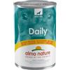 Almo Nature Daily Menù 400 gr - Pollo - Confezione da 6 pezzi - Cibo Umido per Cani