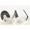 Berisfords 3501 Nastro Double-Face in Raso 20 m x 70 mm, Bianco