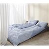 Calvin Klein Oversized Paintstroke, Single, 135 x 200 cm + 80 x 80 cm, colore: Blu chiaro