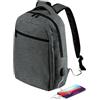 Zaino porta pc personalizzato in poliestere Mispat 32x42x15 cm personalizzate o neutre